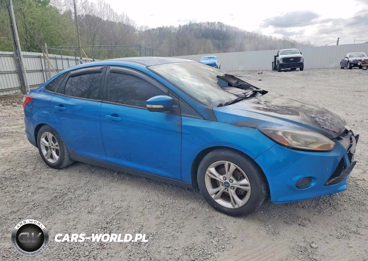 2014 Ford Focus Se VIN:1FADP3F28EL148500 - 4