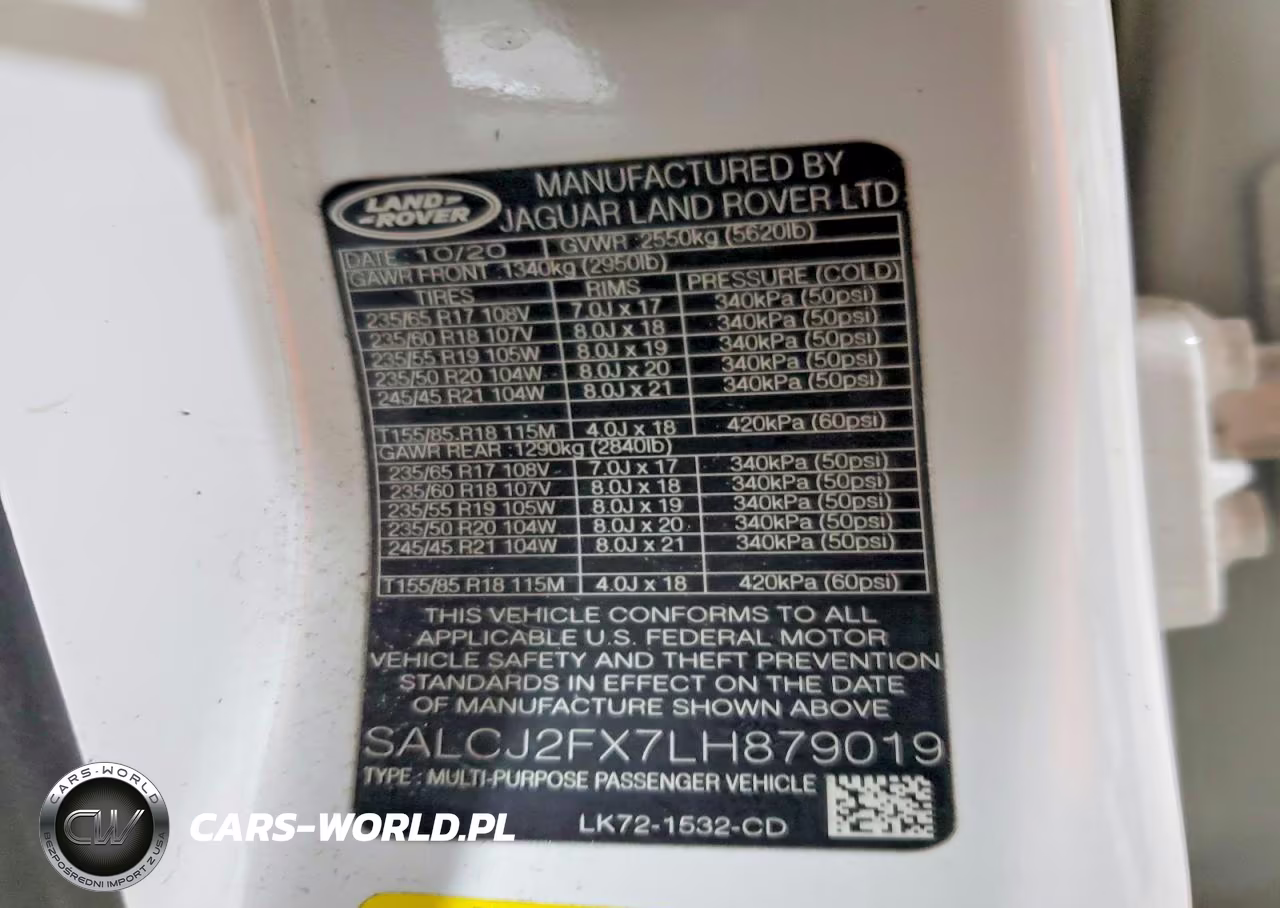 2020 Land Rover Discovery Sport S VIN:SALCJ2FX7LH879019 - 13