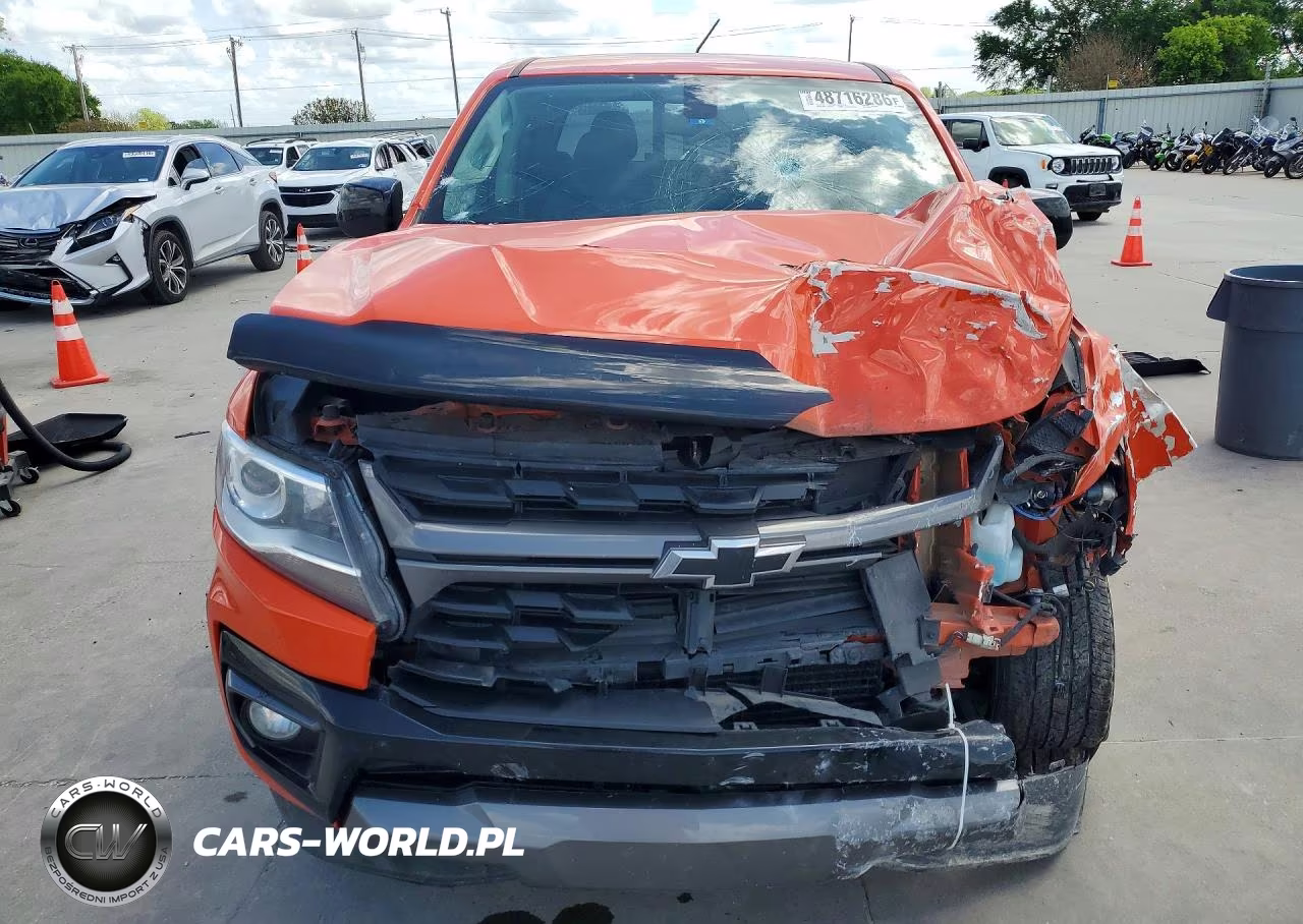 2021 Chevrolet Colorado Z71 VIN:1GCGTDEN5M1163423 - 5