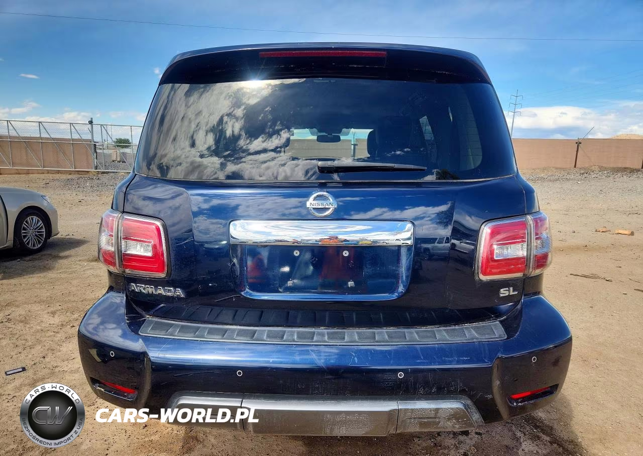 2020 Nissan Armada Sl VIN:JN8AY2ND9L9108769 - 6