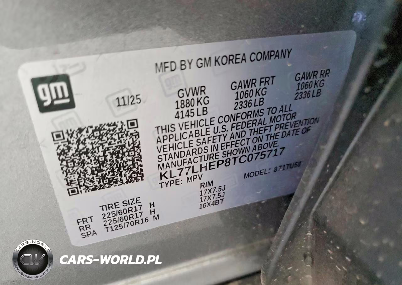 2026 Chevrolet Trax 1Lt VIN:KL77LHEP8TC075717 - 13