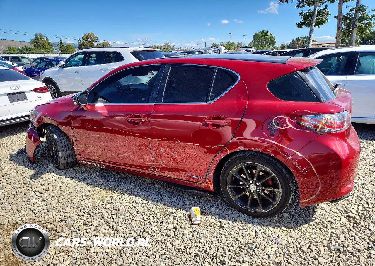 2011 Lexus Ct 200 VIN:JTHKD5BHXB2032229 - 2