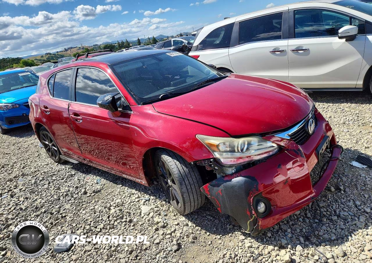 2011 Lexus Ct 200 VIN:JTHKD5BHXB2032229 - 4