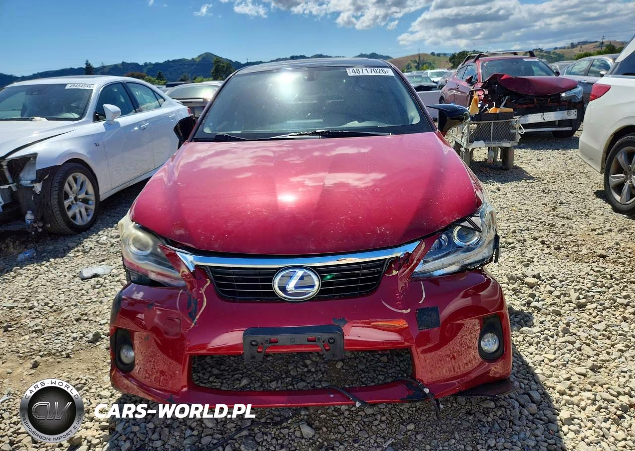 2011 Lexus Ct 200 VIN:JTHKD5BHXB2032229 - 5