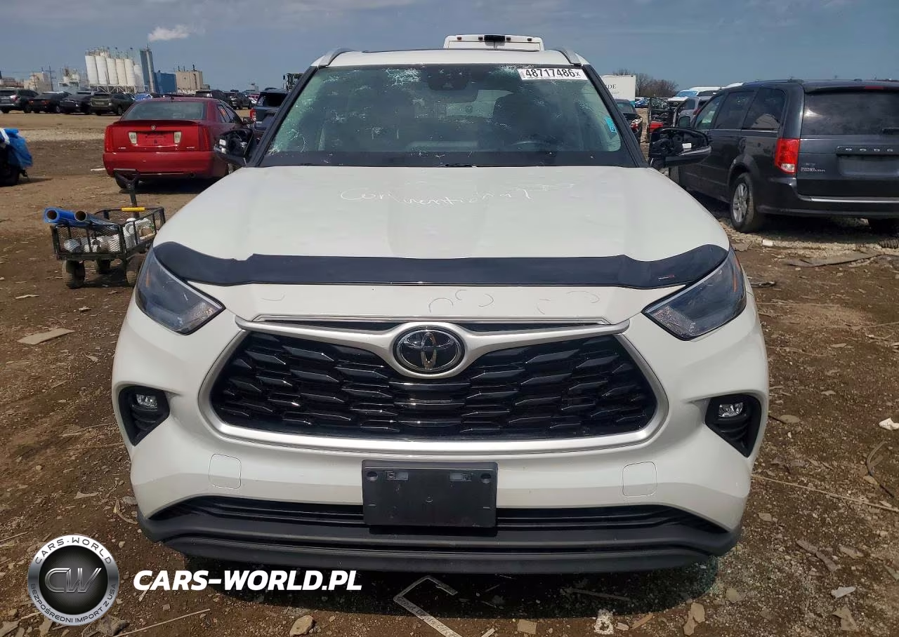 2022 Toyota Highlander Xle VIN:5TDGZRBH6NS239634 - 5