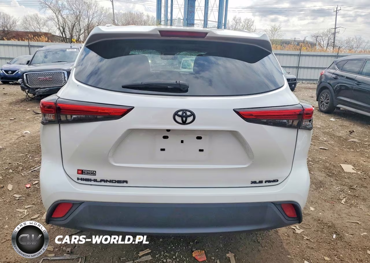 2022 Toyota Highlander Xle VIN:5TDGZRBH6NS239634 - 6