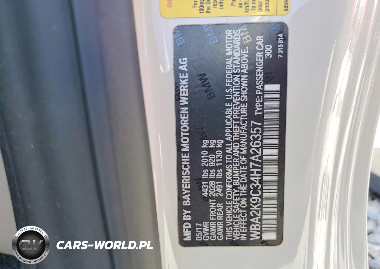 2017 BMW 230I VIN:WBA2K9C34H7A26357 - 12