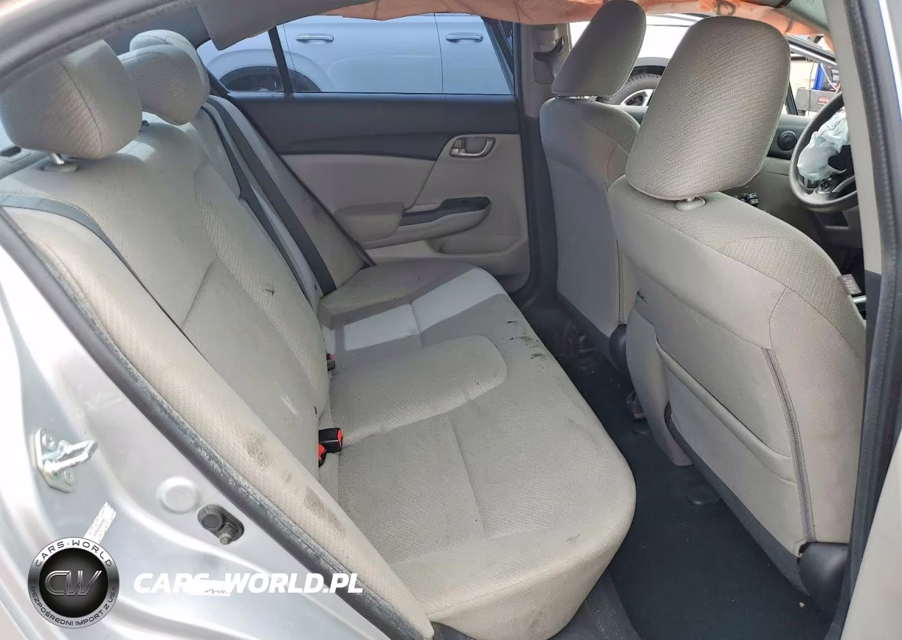 2013 Honda Civic Lx VIN:2HGFB2F50DH528952 - 10