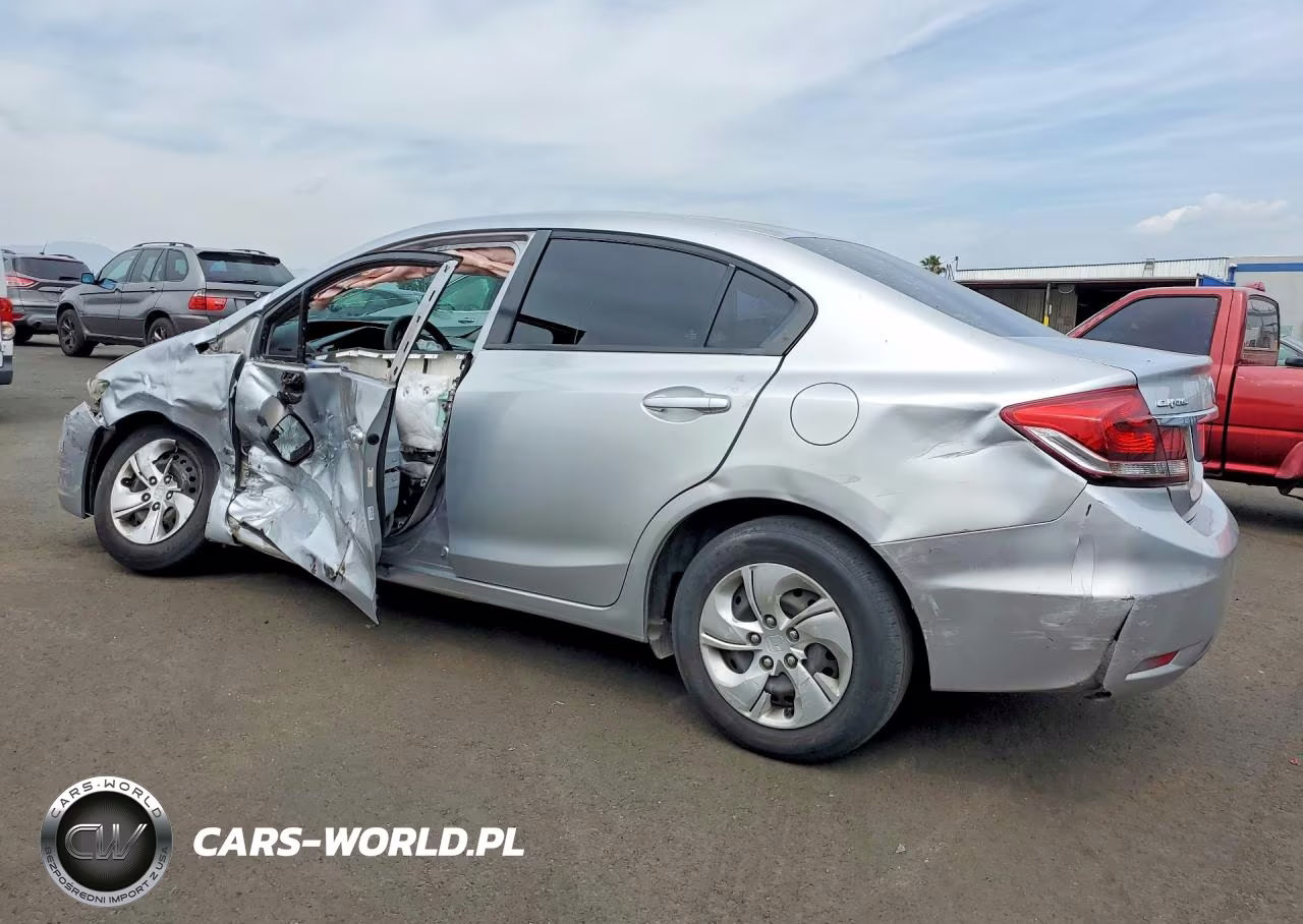 2013 Honda Civic Lx VIN:2HGFB2F50DH528952 - 2