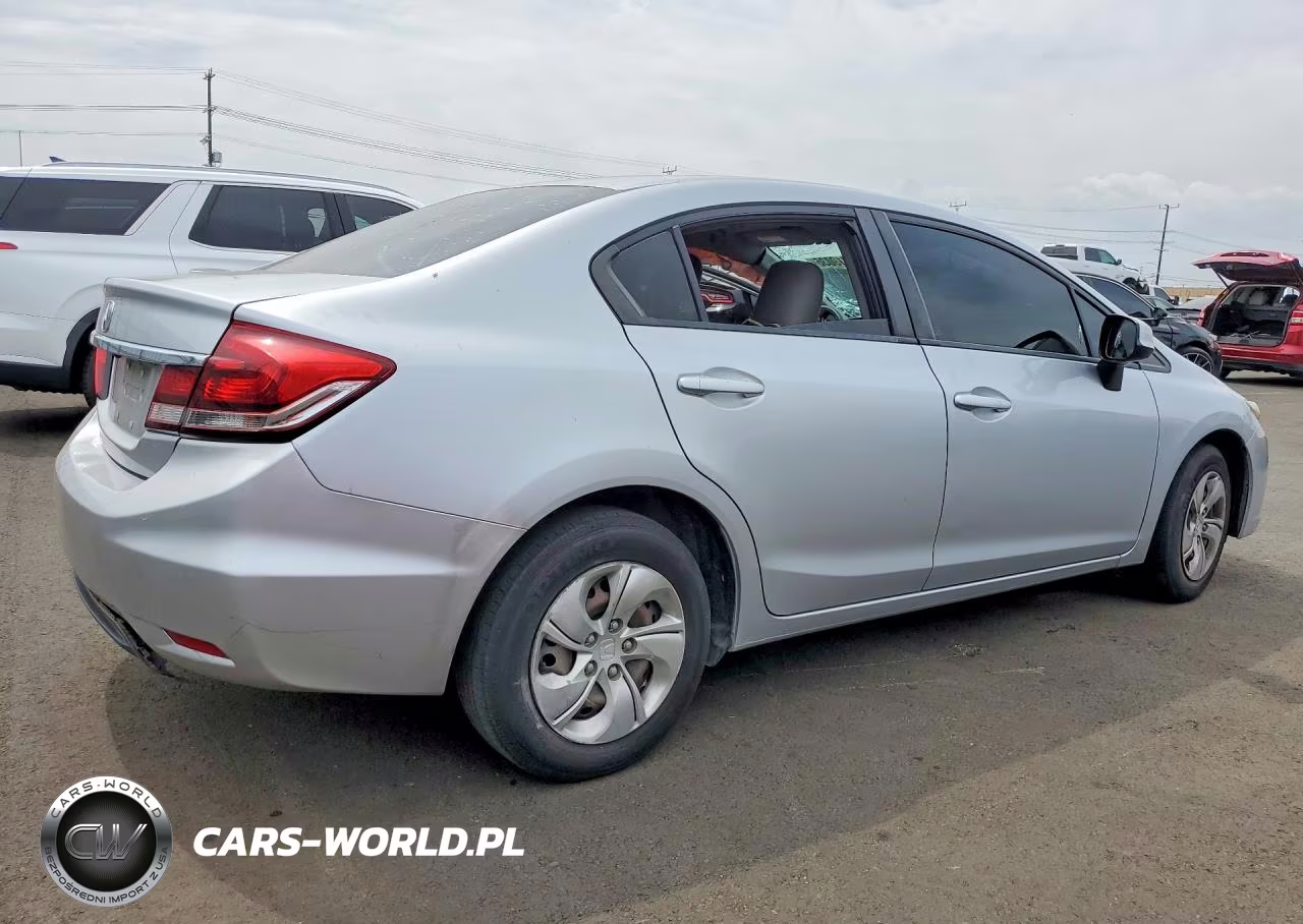 2013 Honda Civic Lx VIN:2HGFB2F50DH528952 - 3