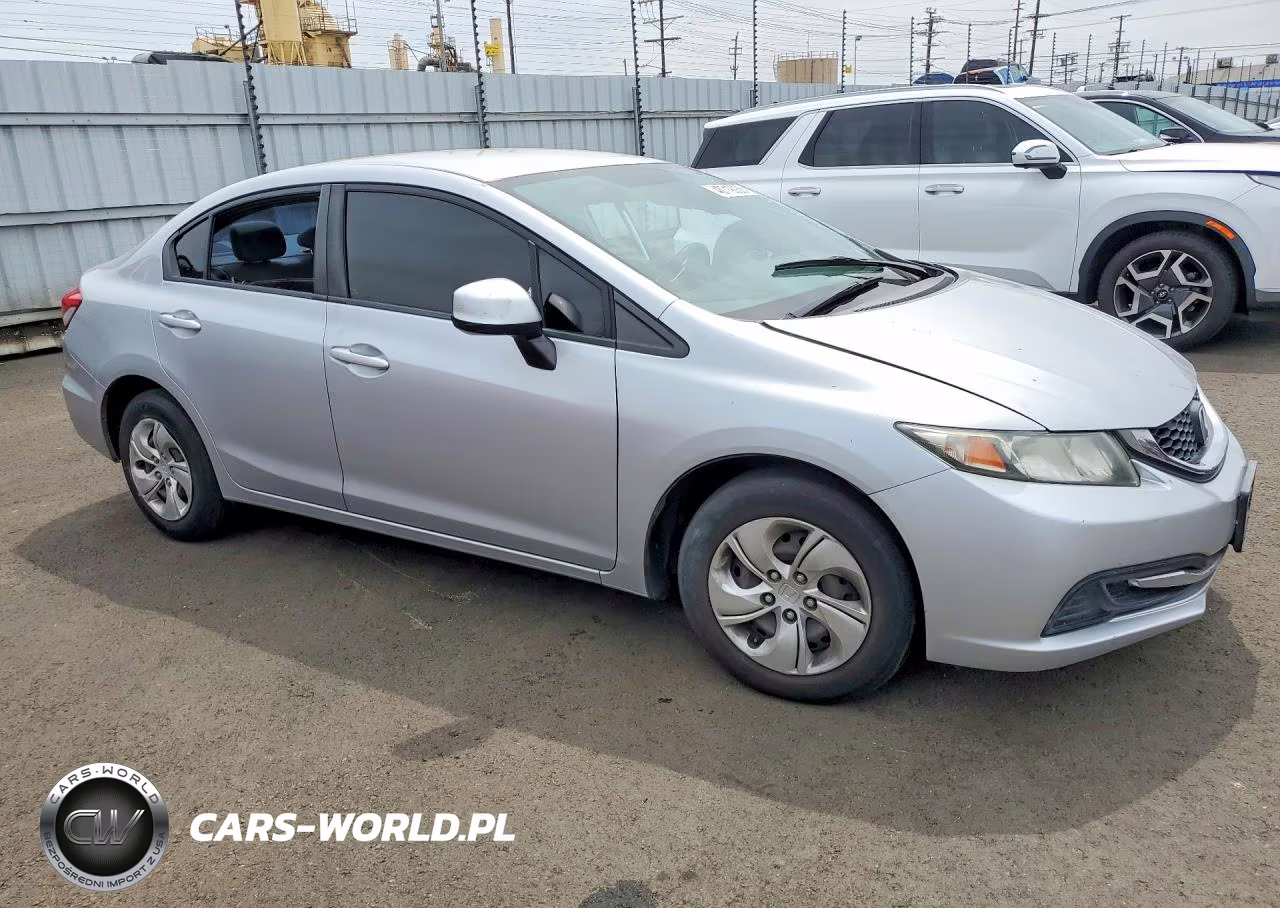 2013 Honda Civic Lx VIN:2HGFB2F50DH528952 - 4