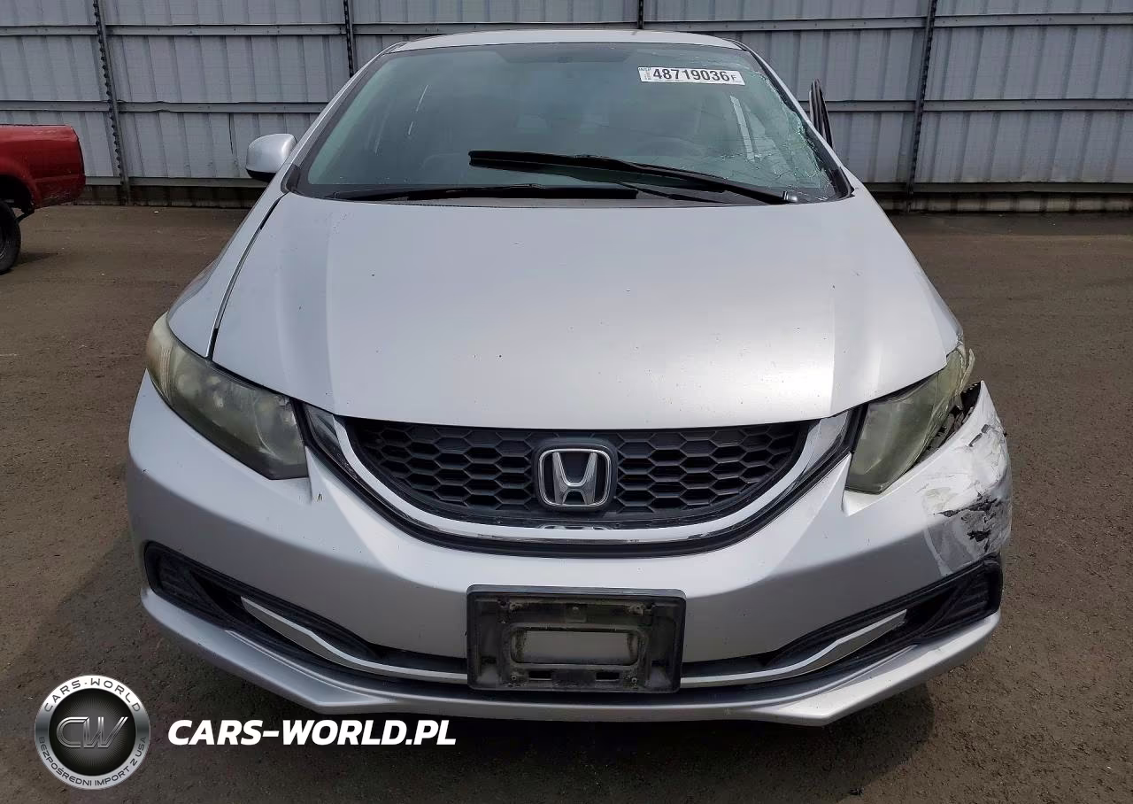 2013 Honda Civic Lx VIN:2HGFB2F50DH528952 - 5