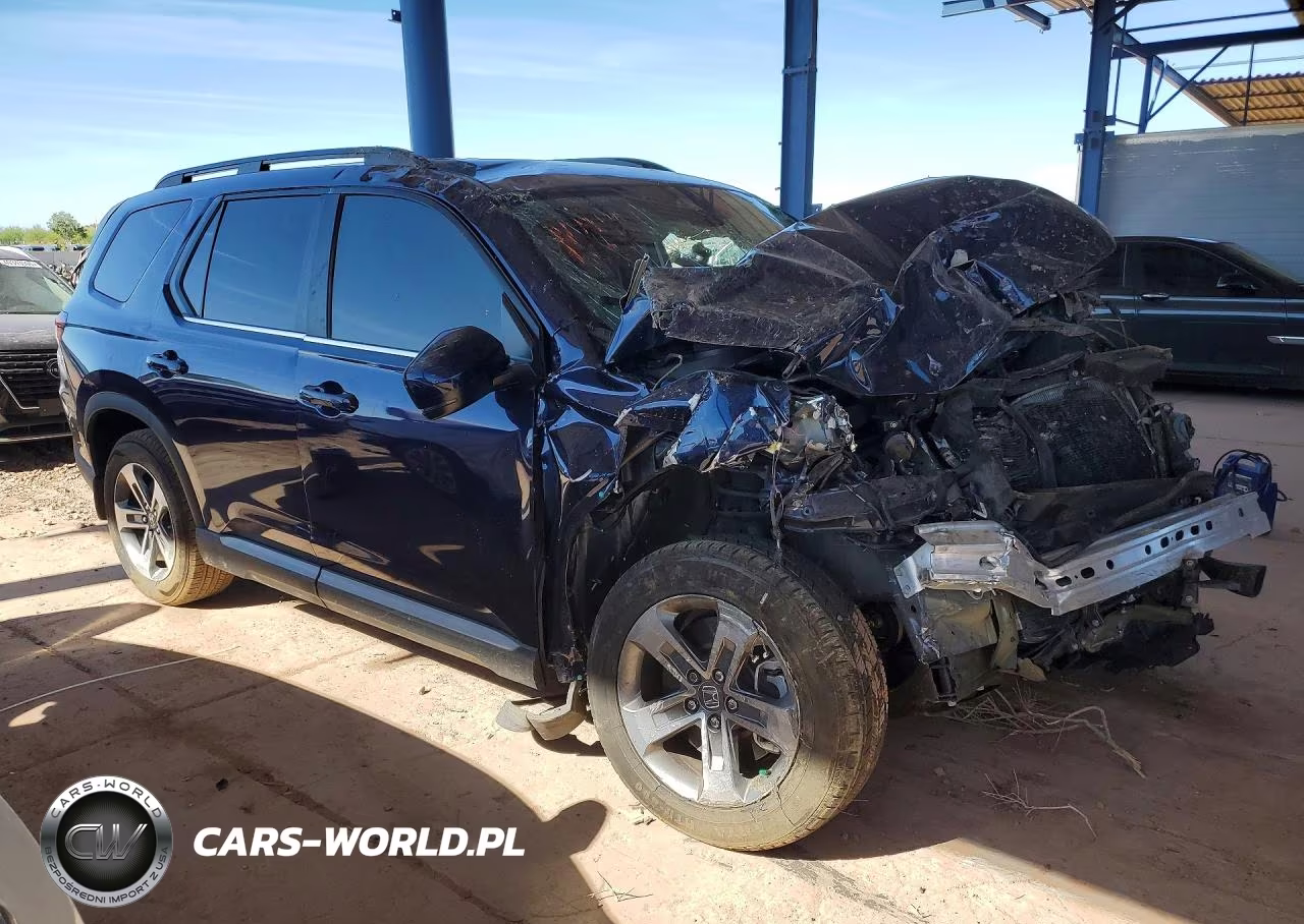 2025 Honda Pilot Exl VIN:5FNYG1H48SB050399 - 4