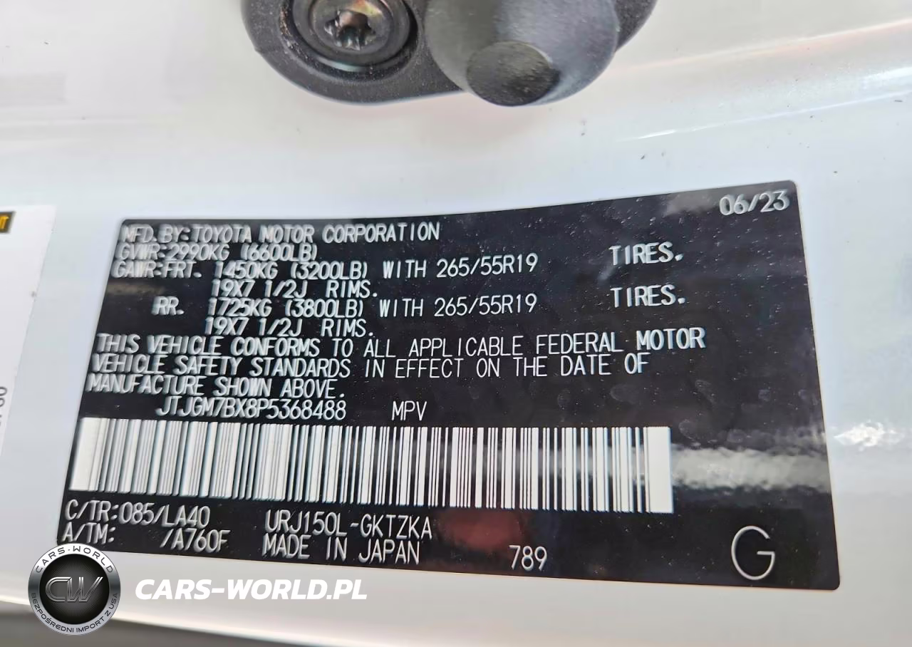 2023 Lexus Gx 460 Luxury VIN:JTJGM7BX8P5368488 - 14