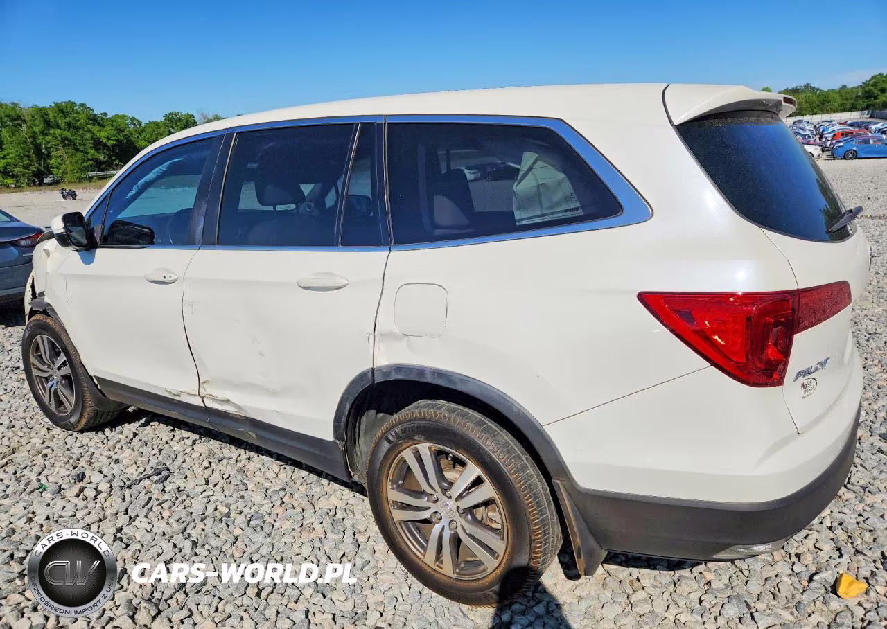 2017 Honda Pilot Exln VIN:5FNYF5H73HB038349 - 2