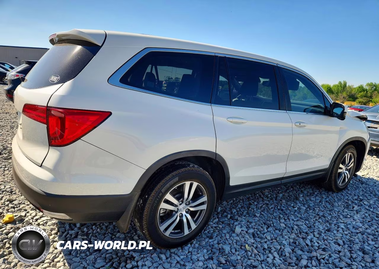 2017 Honda Pilot Exln VIN:5FNYF5H73HB038349 - 3