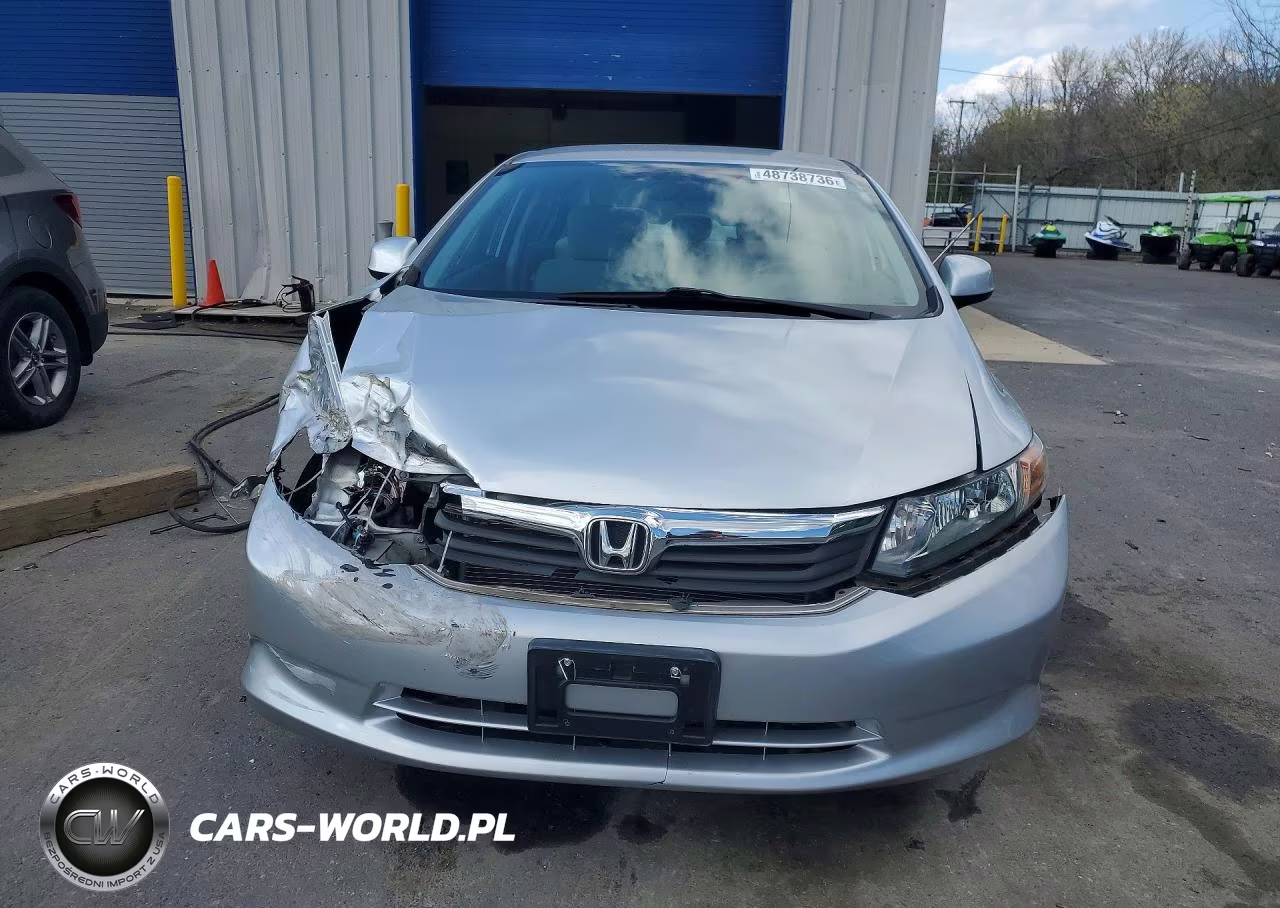 2012 Honda Civic Lx VIN:19XFB2F58CE026814 - 5