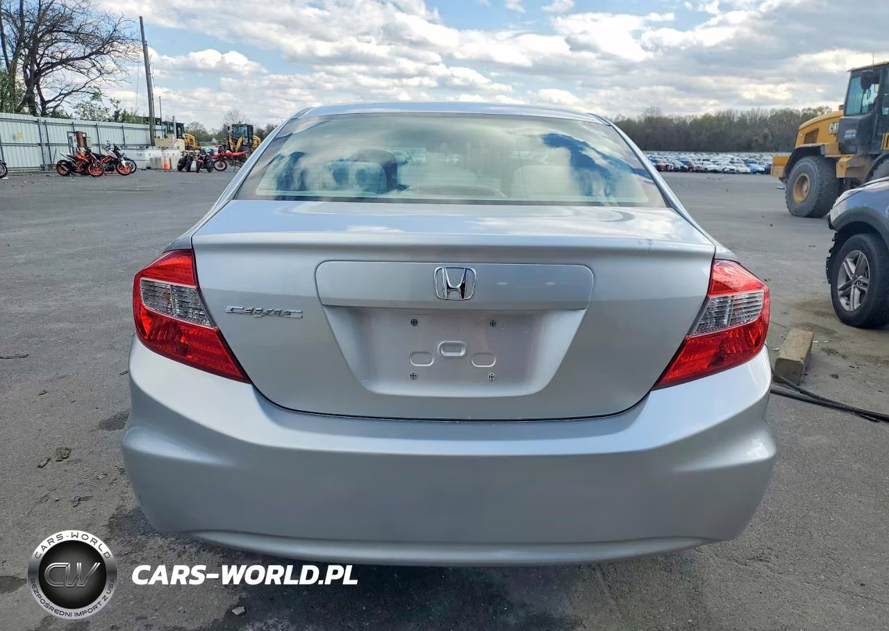 2012 Honda Civic Lx VIN:19XFB2F58CE026814 - 6