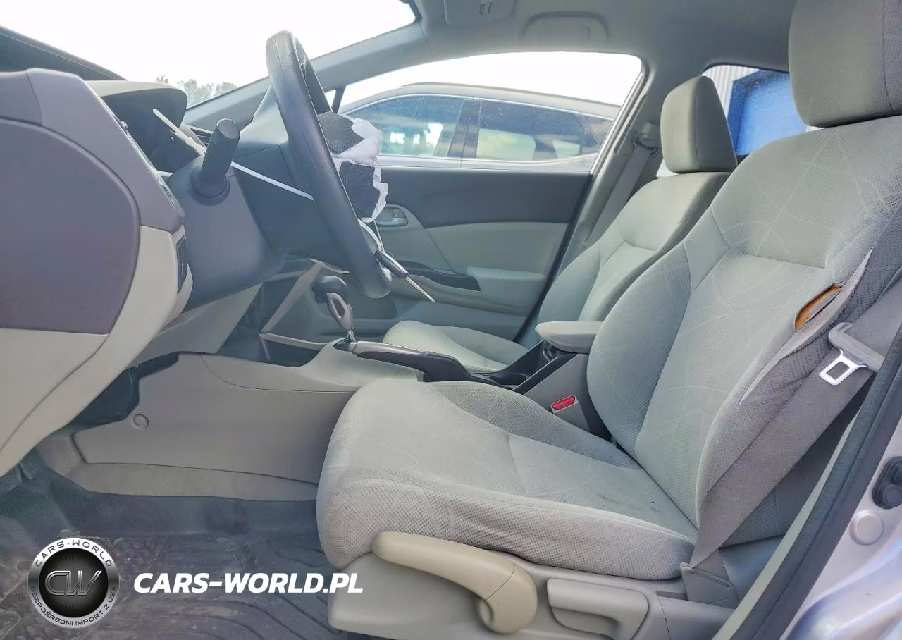 2012 Honda Civic Lx VIN:19XFB2F58CE026814 - 7