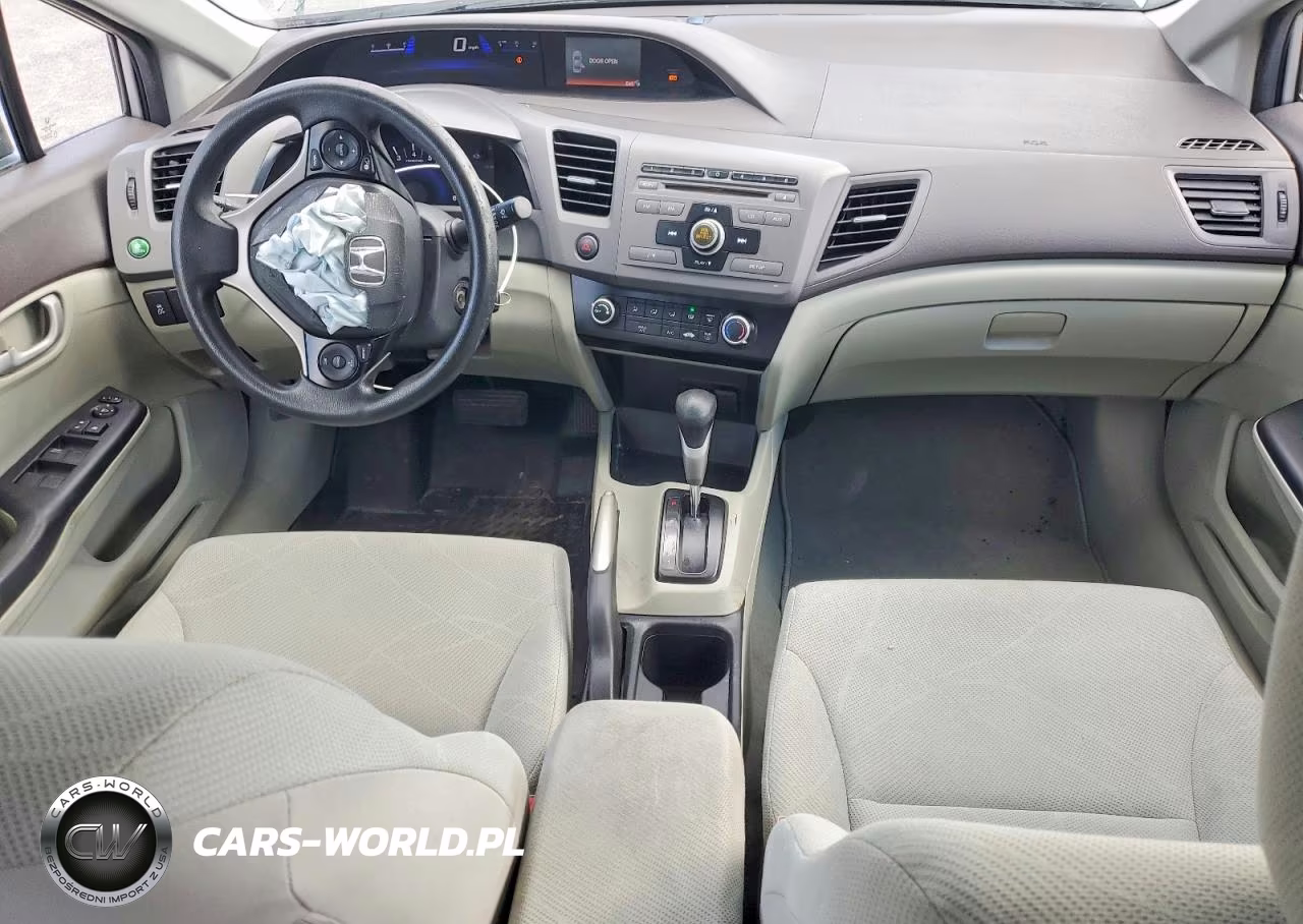 2012 Honda Civic Lx VIN:19XFB2F58CE026814 - 8