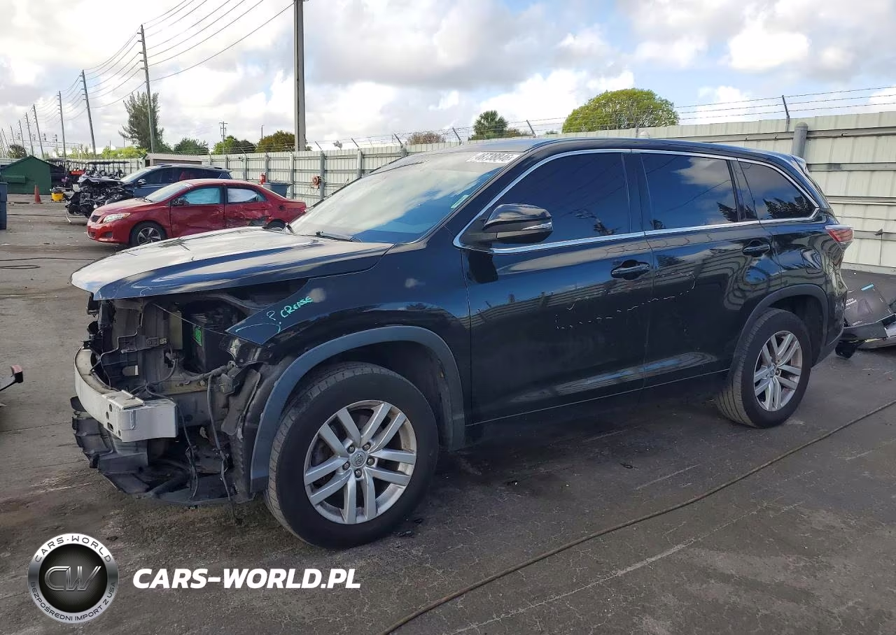 2014 Toyota Highlander Le – zdjęcie 1 z 12