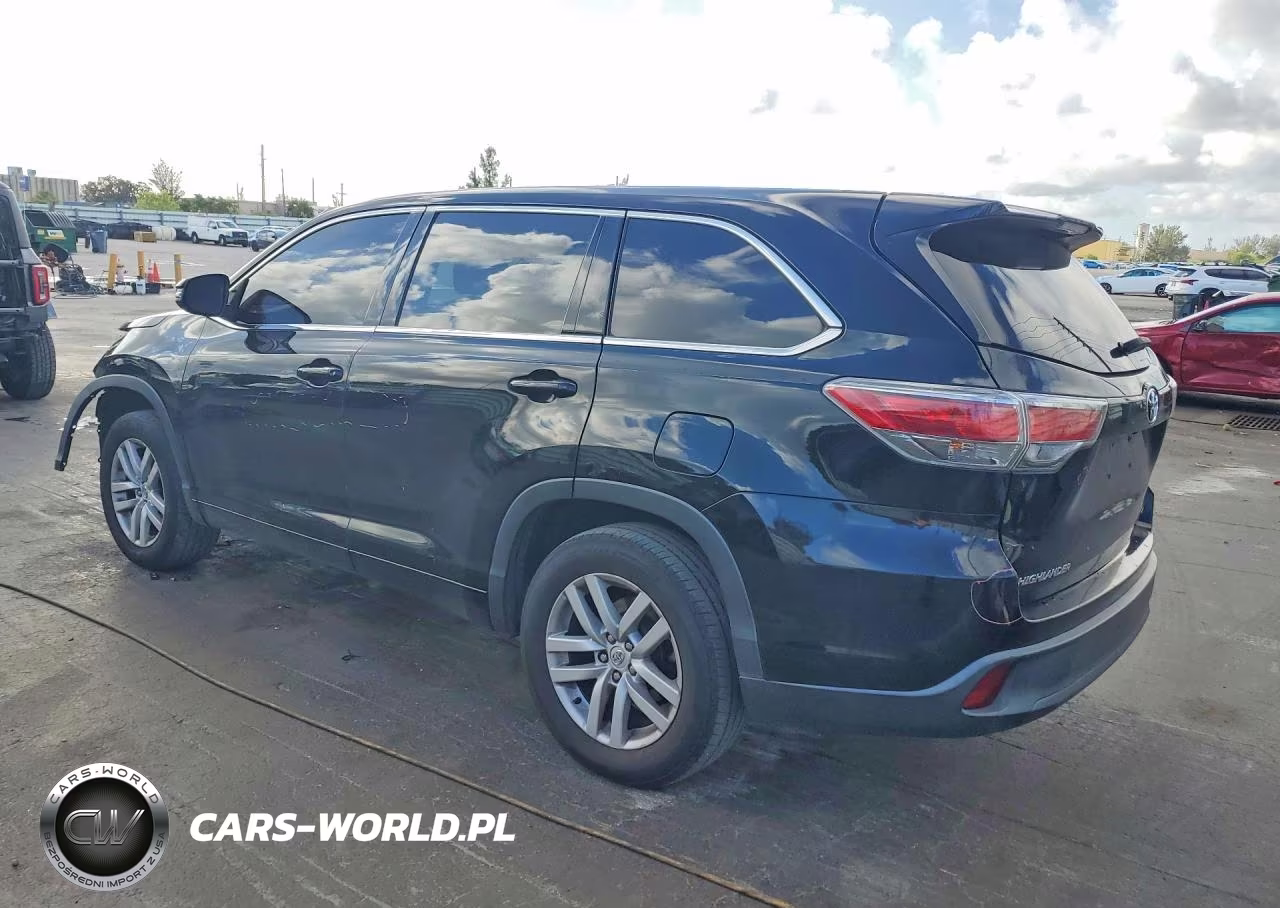 2014 Toyota Highlander Le VIN:5TDZKRFH3ES010254 - 2