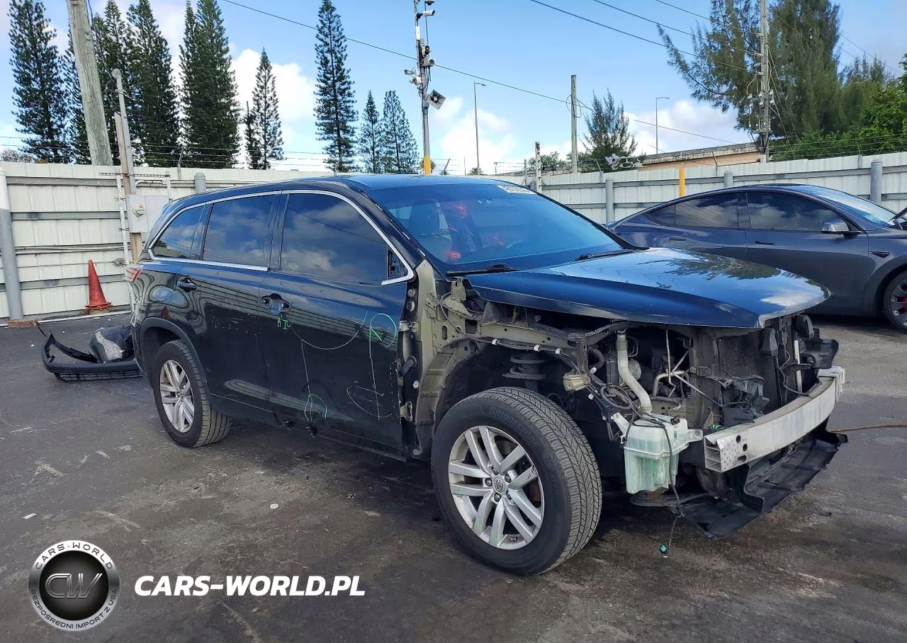 2014 Toyota Highlander Le VIN:5TDZKRFH3ES010254 - 4