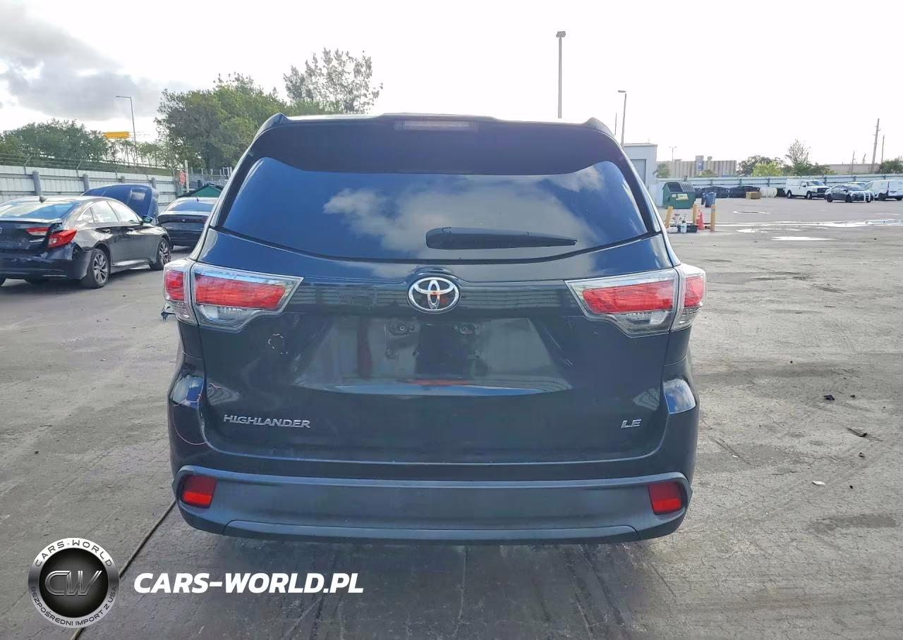 2014 Toyota Highlander Le VIN:5TDZKRFH3ES010254 - 6