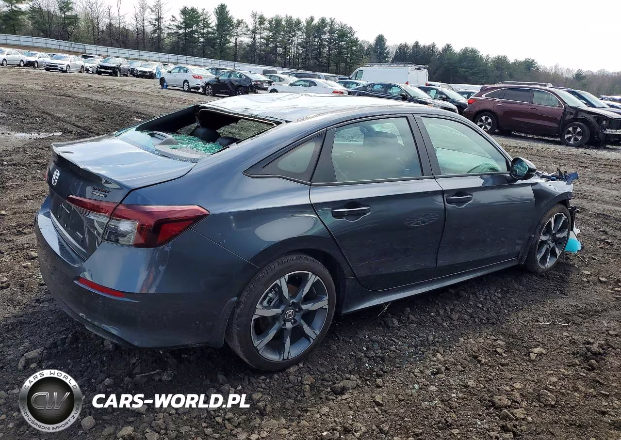 2026 Honda Civic Sport VIN:2HGFE4F80TH313230 - 3