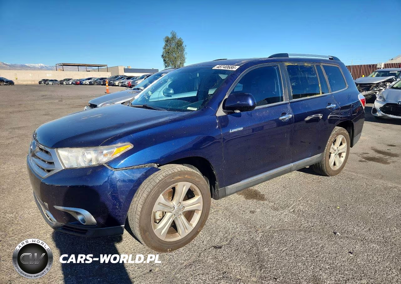 2013 Toyota Highlander Limited – zdjęcie 1 z 13