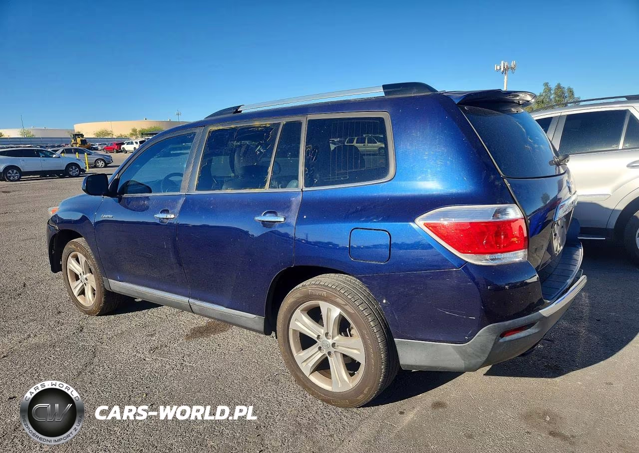 2013 Toyota Highlander Limited VIN:5TDYK3EH5DS121736 - 2