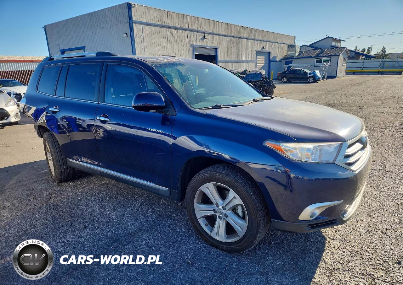 2013 Toyota Highlander Limited VIN:5TDYK3EH5DS121736 - 4