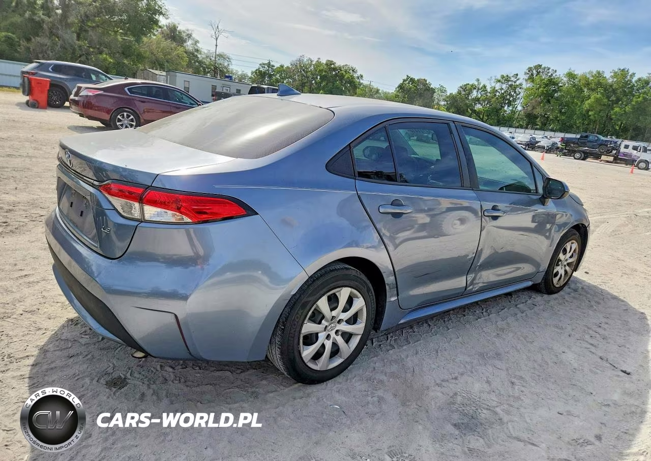 2020 Toyota Corolla Le VIN:5YFEPRAE3LP070442 - 3
