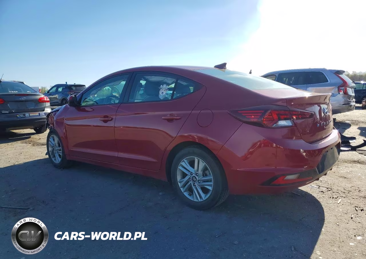 2020 Hyun Elantra VIN:KMHD84LF4LU041967 - 2