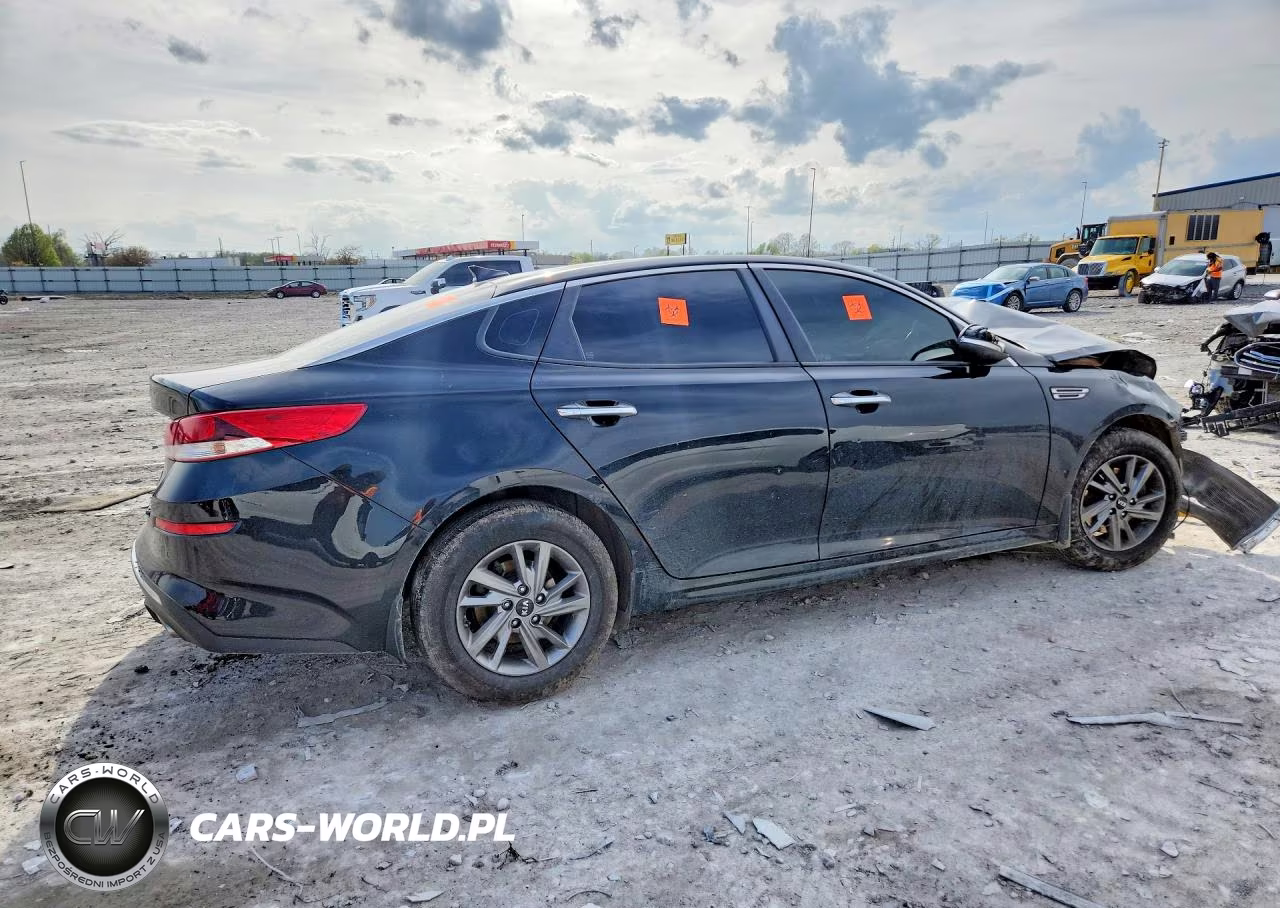 2019 Kia Optima Lx VIN:5XXGT4L37KG300087 - 3