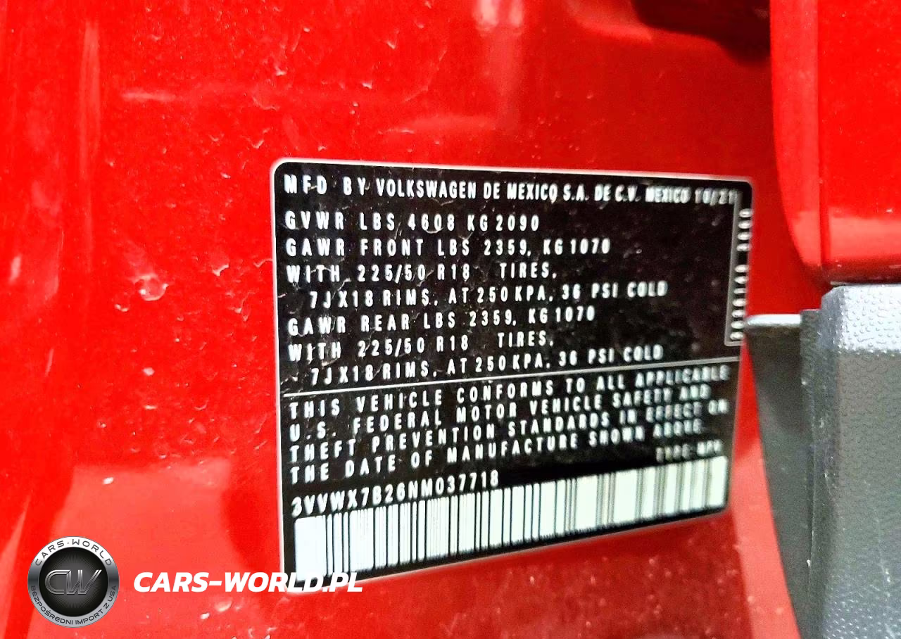 2022 Volkswagen Taos Se VIN:3VVWX7B26NM037718 - 14