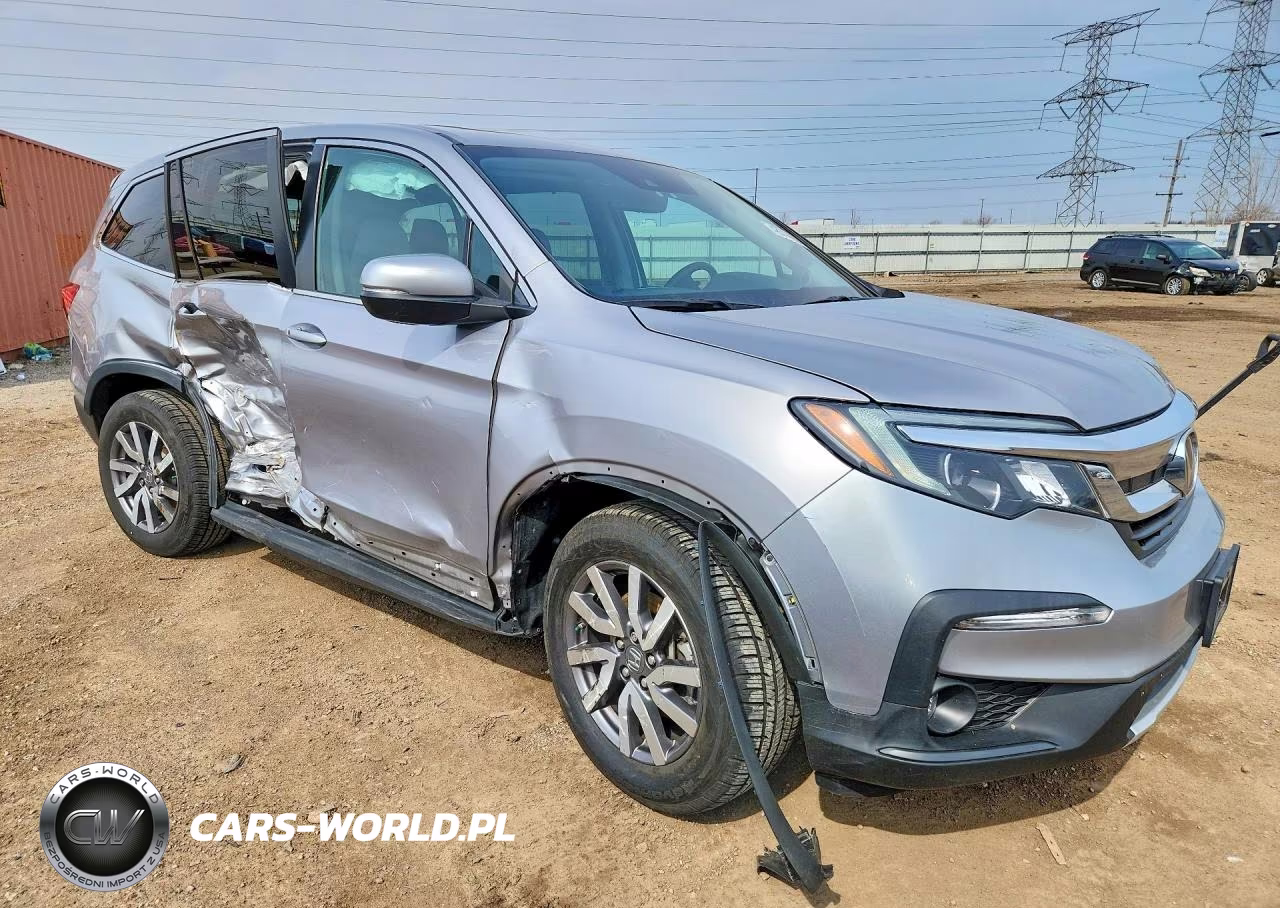 2021 Honda Pilot Exl VIN:5FNYF6H57MB098973 - 4
