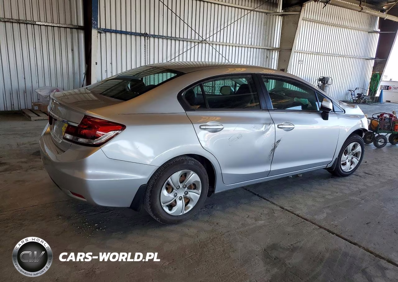 2013 Honda Civic Lx VIN:2HGFB2F5XDH589807 - 3