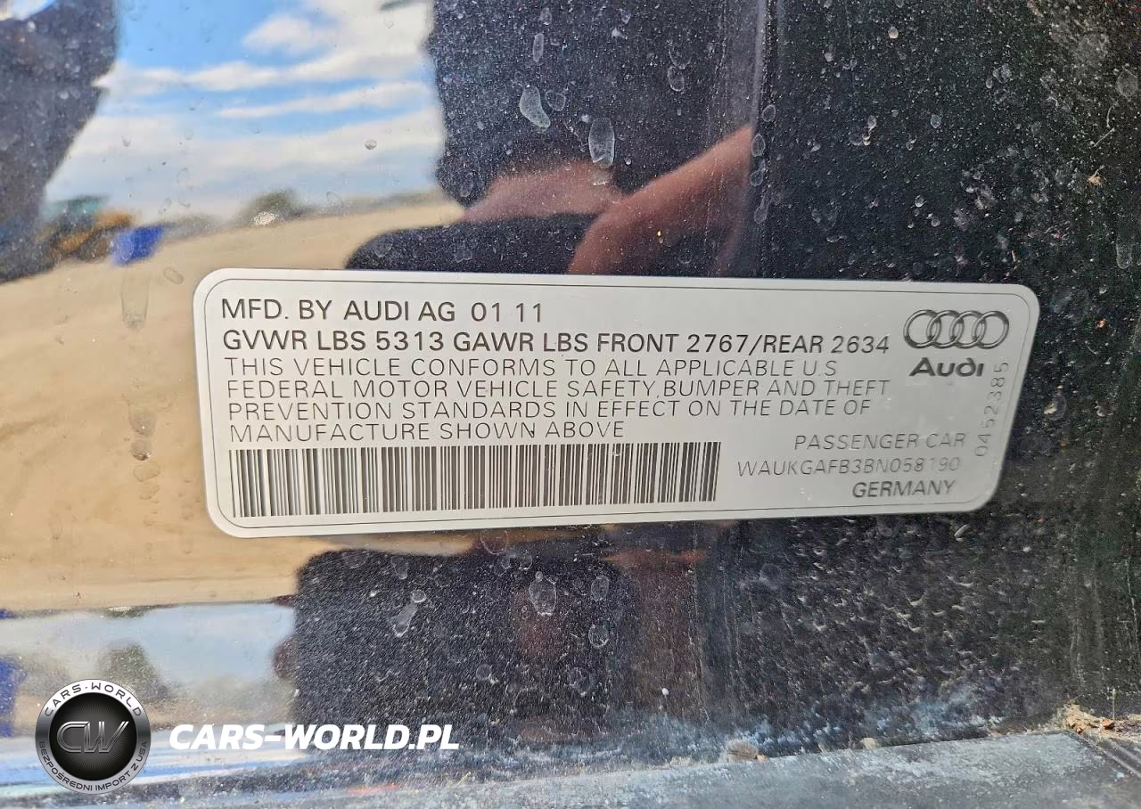 2011 Audi A6 Prestige VIN:WAUKGAFB3BN058190 - 13