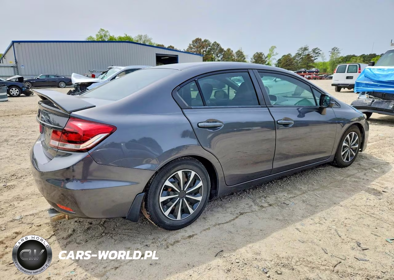 2013 Honda Civic Lx VIN:2HGFB2F54DH541249 - 3