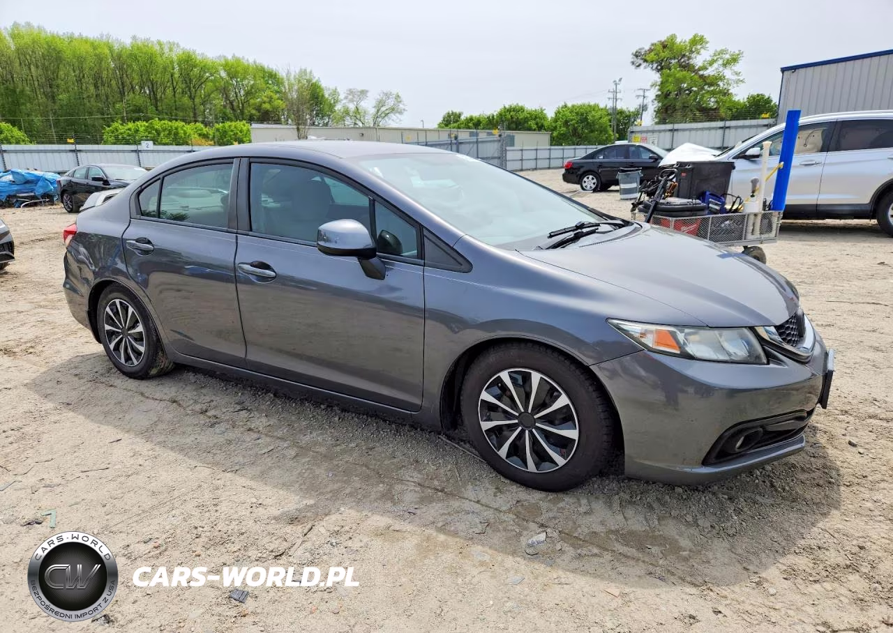 2013 Honda Civic Lx VIN:2HGFB2F54DH541249 - 4