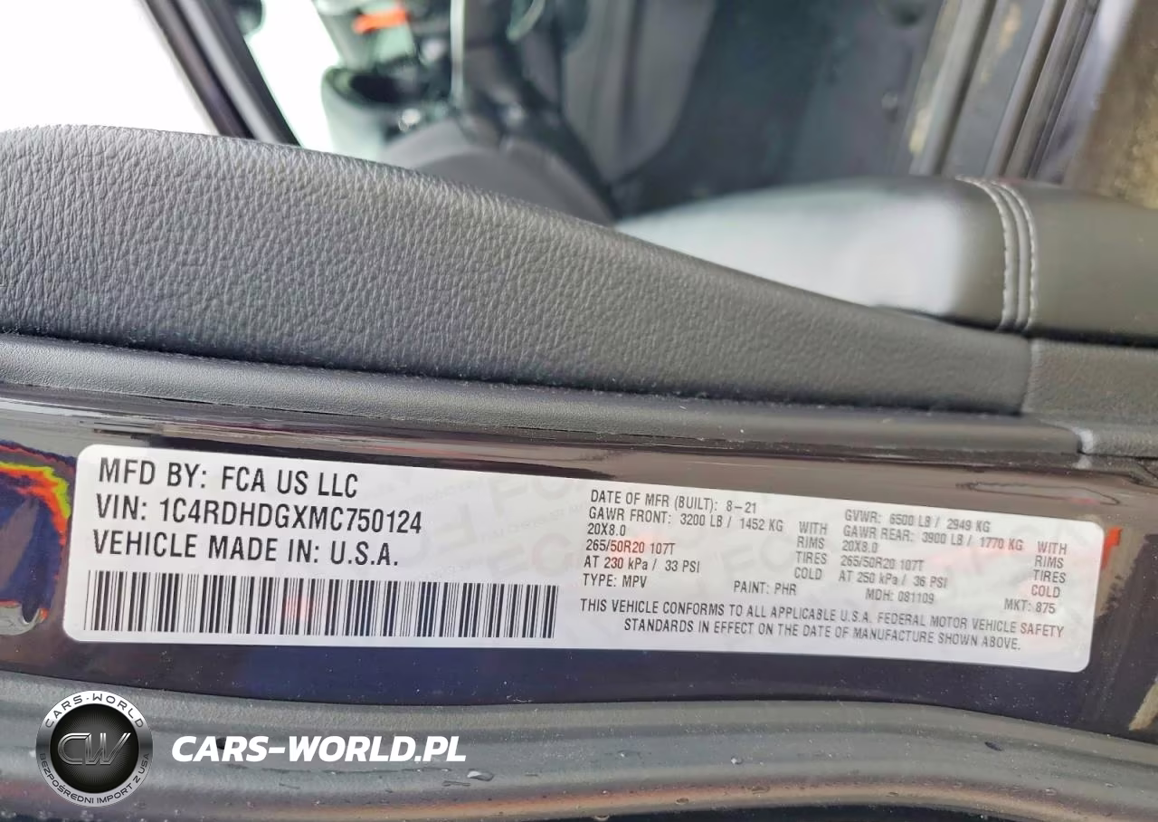 2021 Dodge Durango Gt VIN:1C4RDHDGXMC750124 - 14
