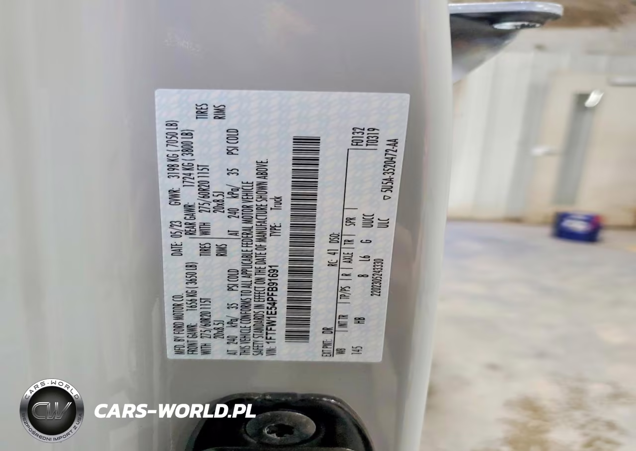 2023 Ford F150 Supercrew VIN:1FTFW1E54PFB91691 - 13