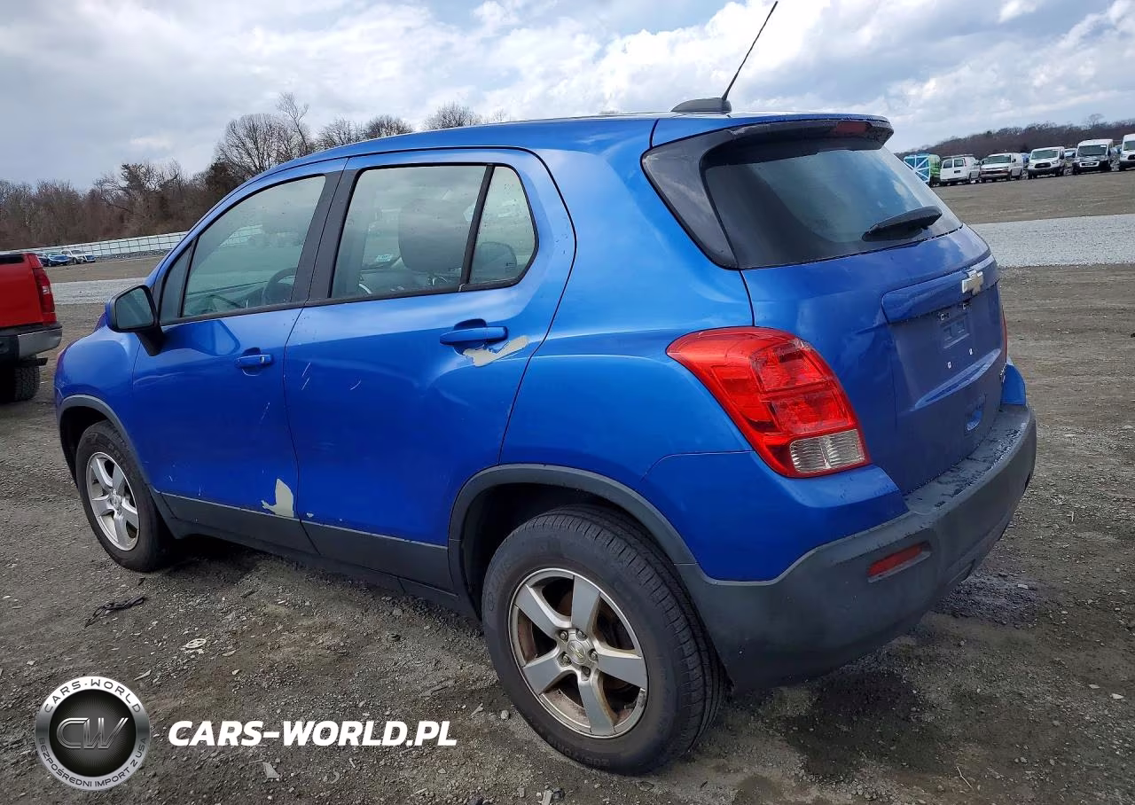 2015 Chevrolet Trax 1Ls VIN:KL7CJPSB5FB260728 - 2