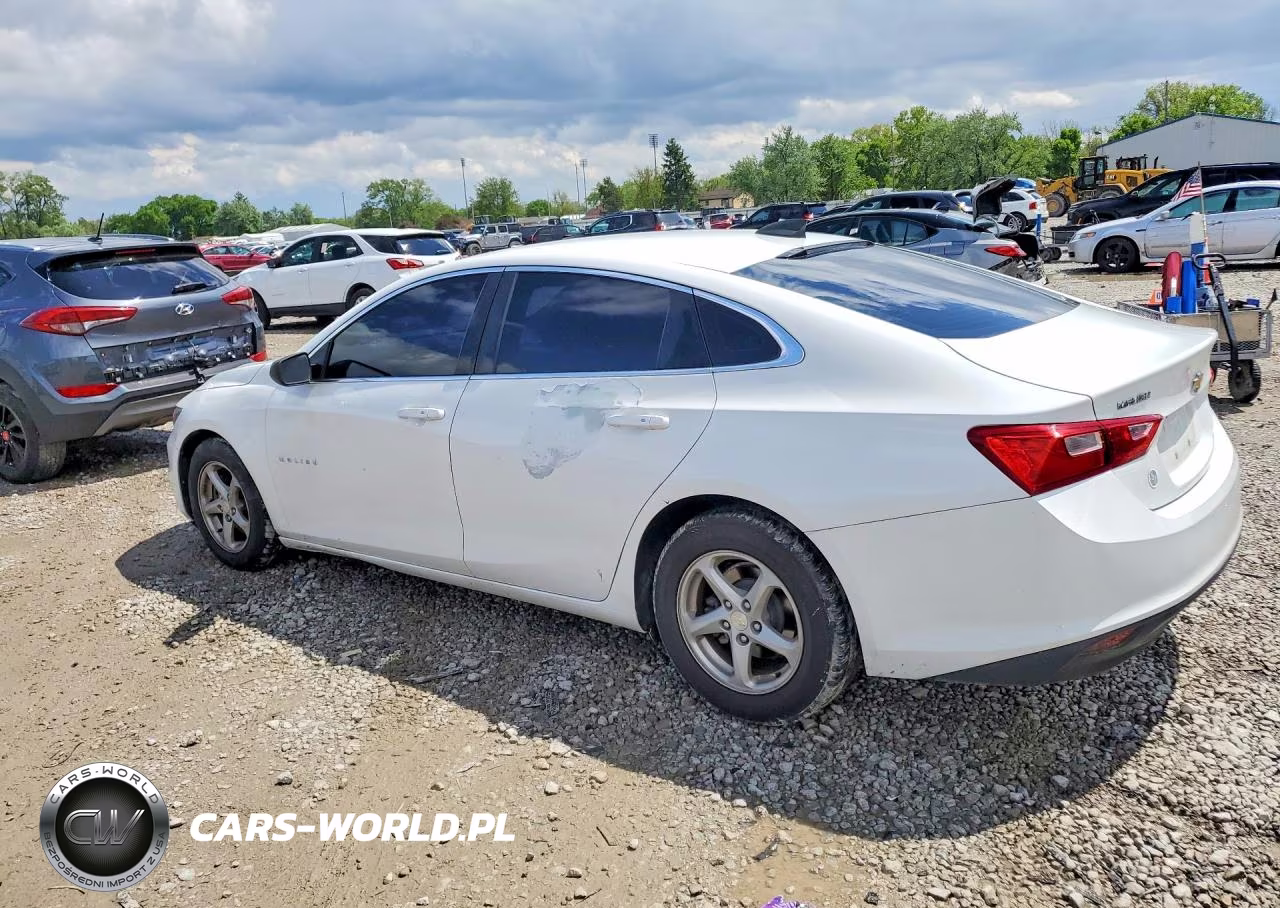 2017 Chevrolet Malibu Ls VIN:1G1ZB5ST6HF128752 - 2