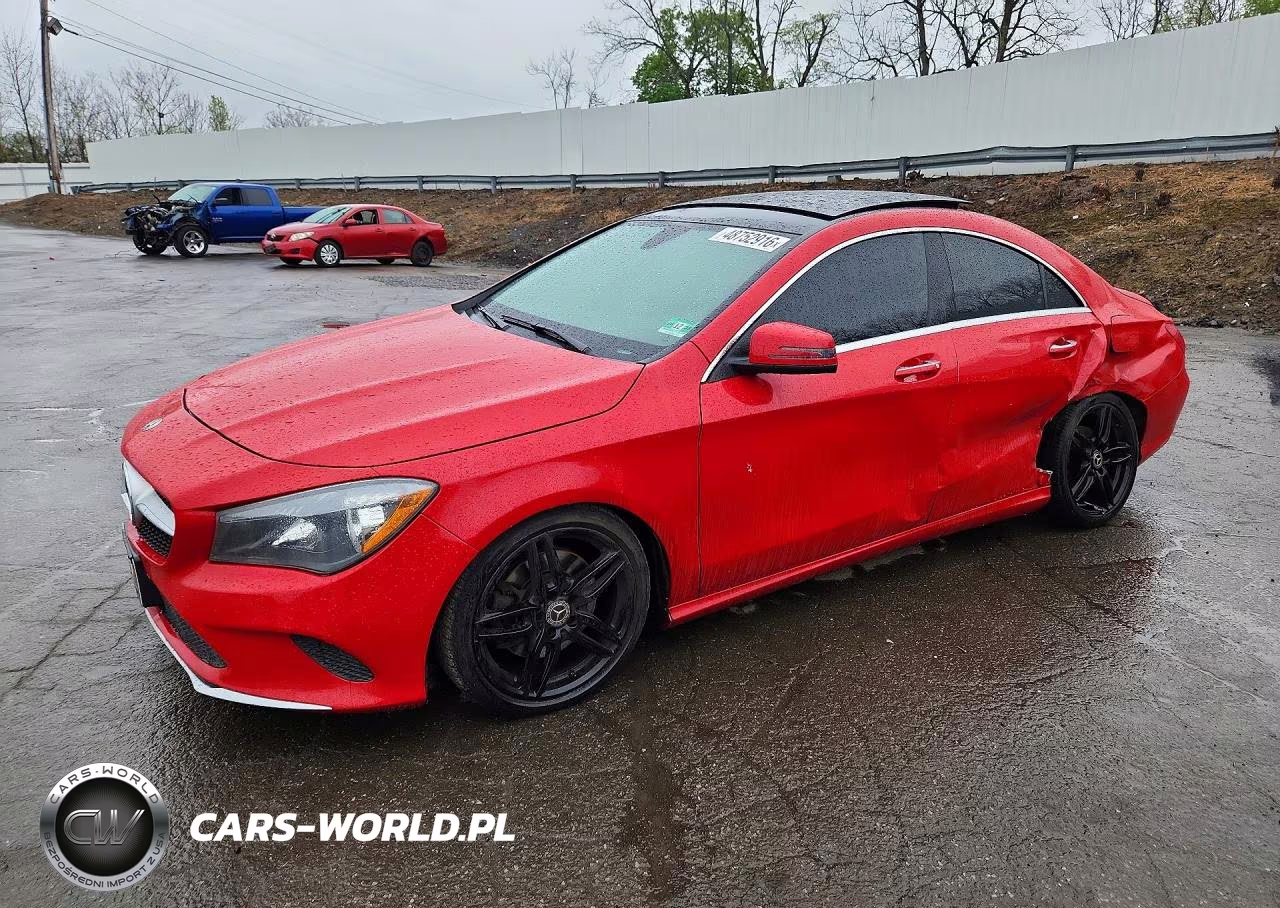 2018 Mercedes-Benz Cla 250 4Matic
