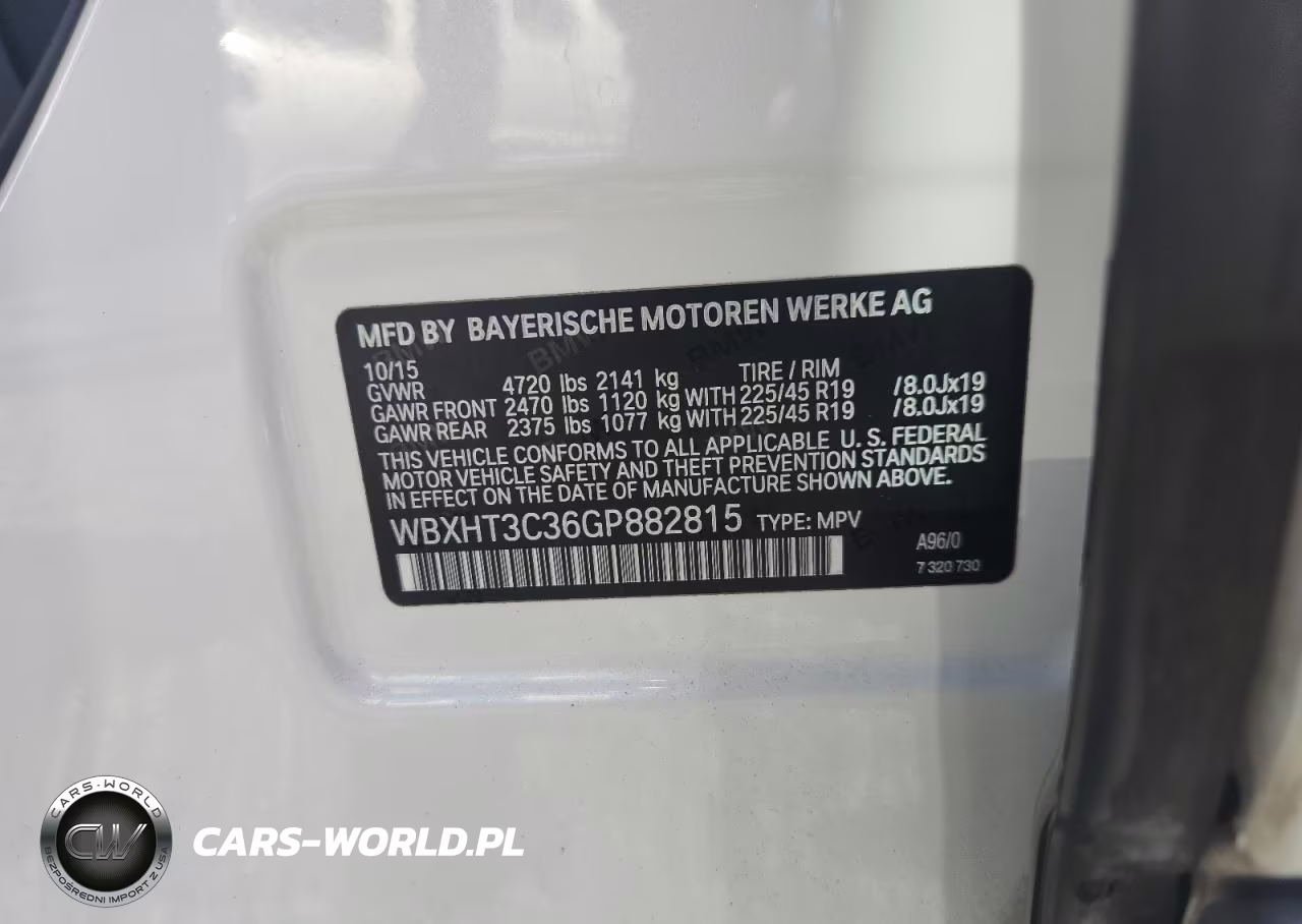 2016 BMW X1 xDrive28I VIN:WBXHT3C36GP882815 - 13