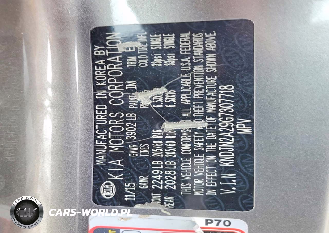 2016 Kia Soul Base VIN:KNDJN2A29G7307718 - 13