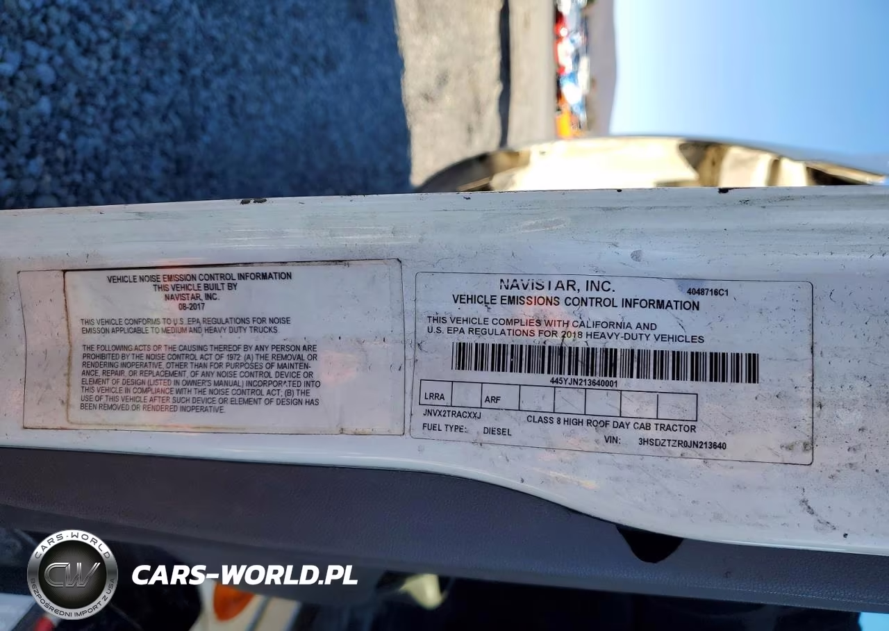2018 International Lt625 Semi Truck VIN:3HSDZTZR0JN213640 - 10