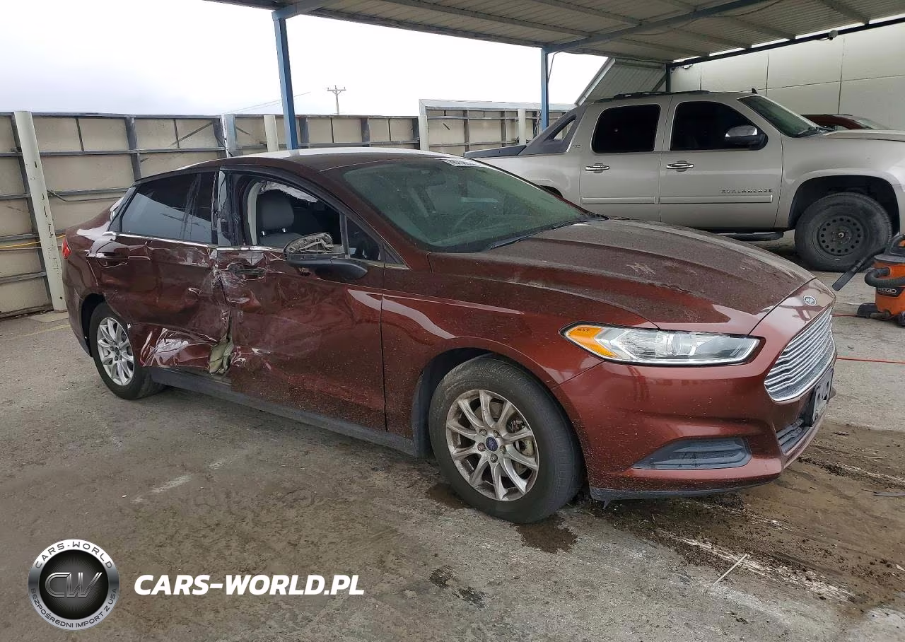 2016 Ford Fusion S VIN:3FA6P0G76GR354355 - 4